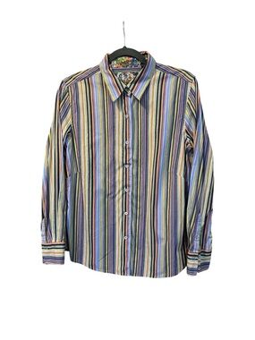 Robert Graham Multicolor Vertical Stripe Button-Down Shirt